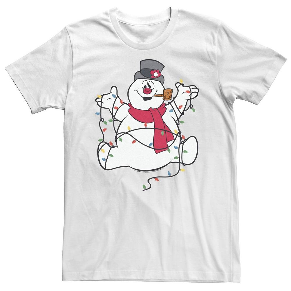 Футболка с портретом Big & Tall Frosty The Snowman Christmas Lights Licensed Character, белый
Футболка с портретом Big & Tall Frosty The Snowman Christmas Lights Licensed Character, белый