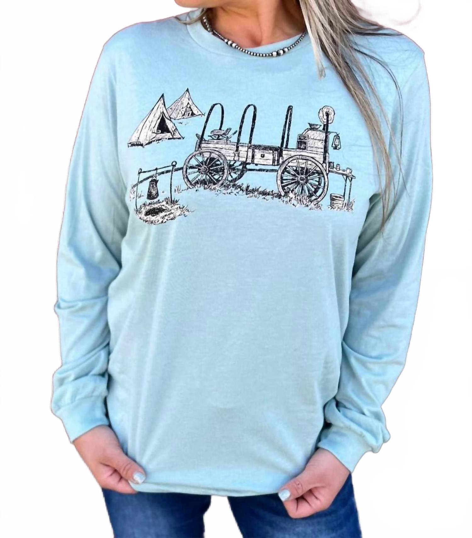 Футболка с длинным рукавом Country Blu’S - плюс в светло-бирюзовом Sterling Kreek
Футболка с длинным рукавом Country Blu’S - плюс в светло-бирюзовом Sterling Kreek