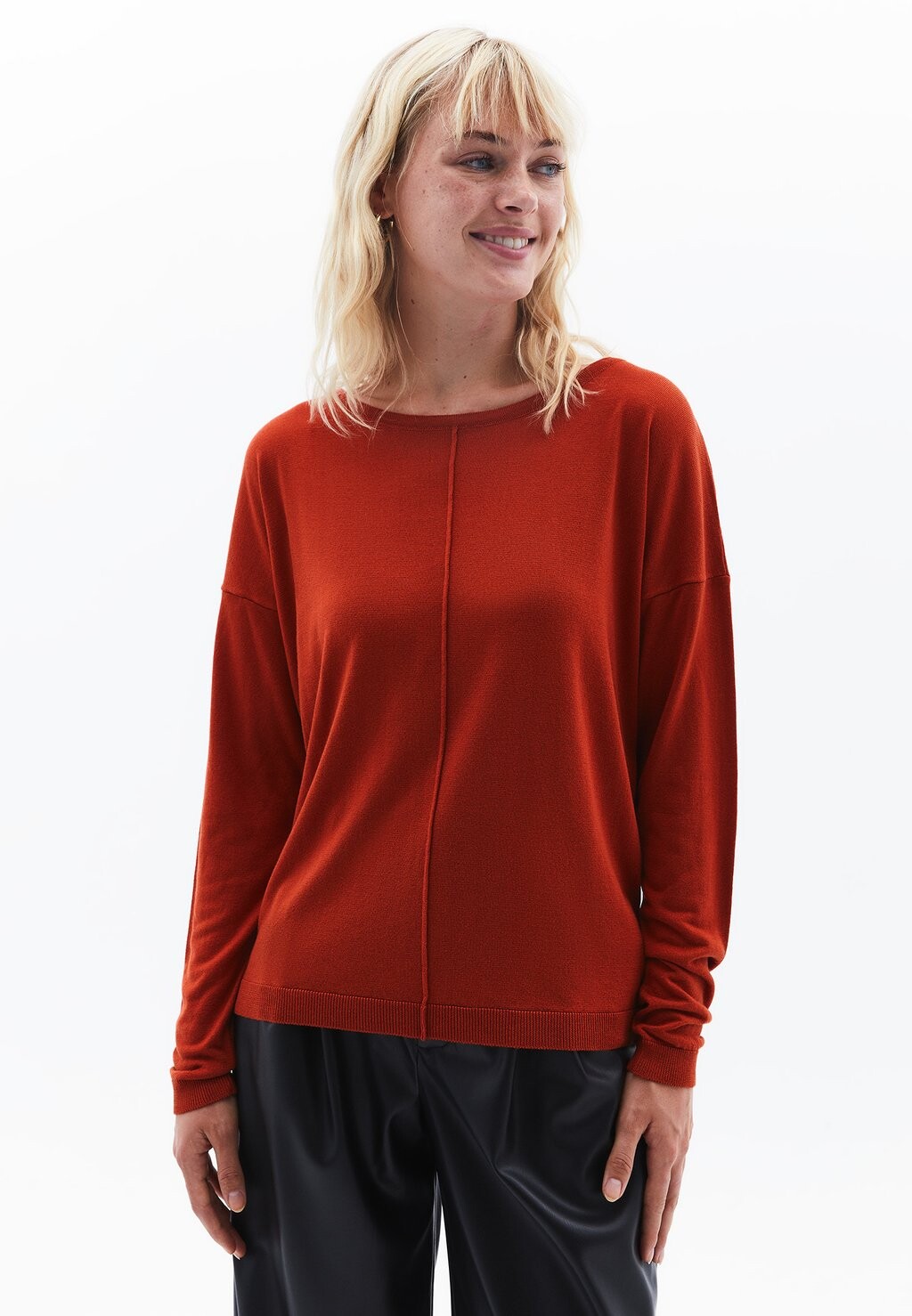 Джемпер FIGURUMSPIELENDER MIT WEITER FORM OXXO, цвет Burnt Orange Denim
Джемпер FIGURUMSPIELENDER MIT WEITER FORM OXXO, цвет Burnt Orange Denim