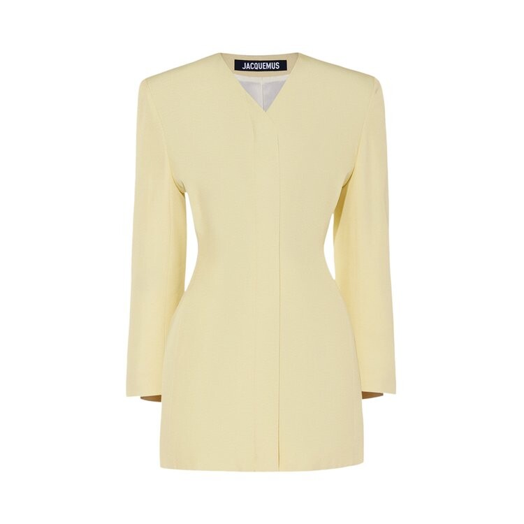 Платье Jacquemus La Robe Cubo, цвет Pale Yellow
Платье Jacquemus La Robe Cubo, цвет Pale Yellow