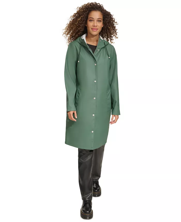 Женский длинный дождевик с капюшоном Levi's, зеленый
Женский длинный дождевик с капюшоном Levi's, зеленый