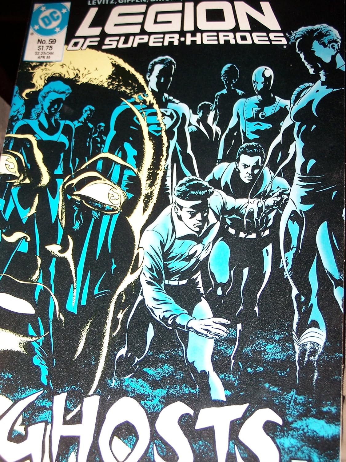 Legion of Super-Heroes #59 Ghosts in the Clubhouse (DC Comics)
Legion of Super-Heroes #59 Ghosts in the Clubhouse (DC Comics)