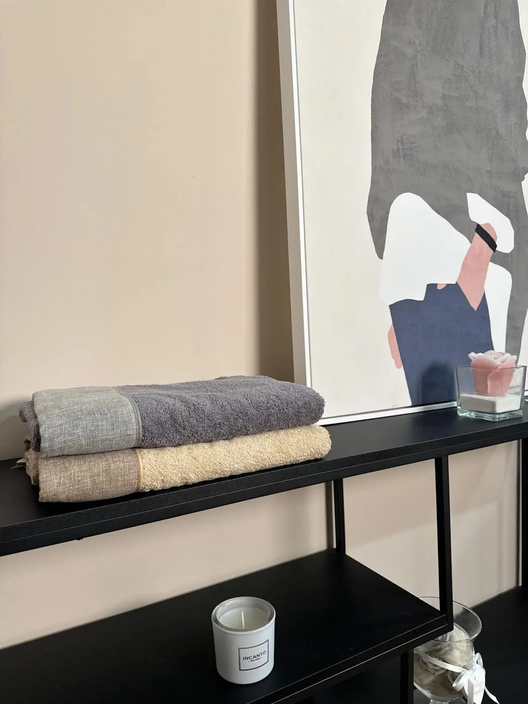 Комплект полотенец Biancheria Home Sponge Bath With Linen Border 100×150, 2 предмета, серо-голубой/серый
Комплект полотенец Biancheria Home Sponge Bath With Linen Border 100×150, 2 предмета, серо-голубой/серый
