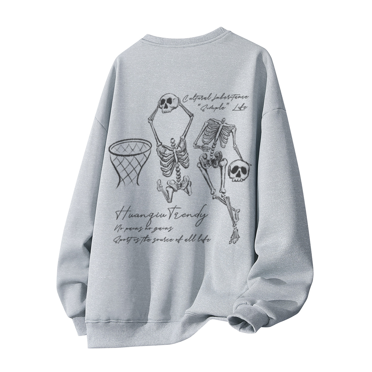 Свитшот Unisex Crew Neck Moderate Heavyweight HUANQIU, светло-серый
Свитшот Unisex Crew Neck Moderate Heavyweight HUANQIU, светло-серый