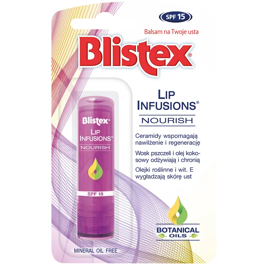 Blistex Nourish защитная губная помада SPF15, 3,7 г
Blistex Nourish защитная губная помада SPF15, 3,7 г