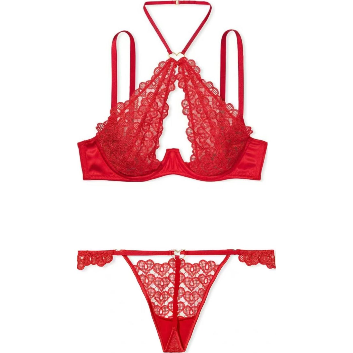Victoria's Secret Женский комплект нижнего белья красный
Victoria's Secret Женский комплект нижнего белья красный
