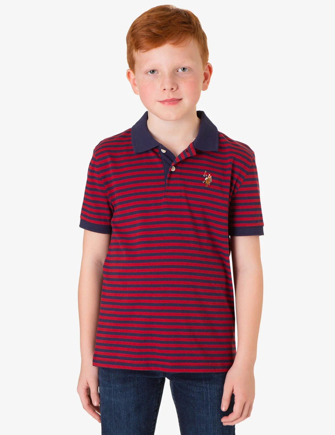 Футболка поло U.S. Polo Assn. Boys Yarn Dye Multi Stripe, красный
Футболка поло U.S. Polo Assn. Boys Yarn Dye Multi Stripe, красный