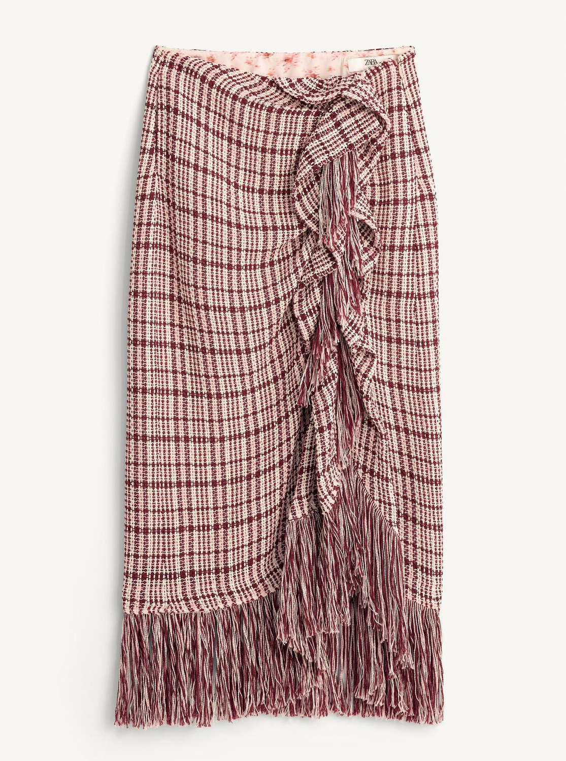 Юбка Zara Limited Edition Fringed Structured, темно-розовый
Юбка Zara Limited Edition Fringed Structured, темно-розовый