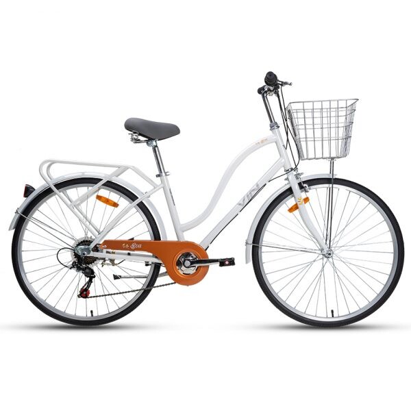 Туристический уличный велосипед Vinbike Eva, белый
Туристический уличный велосипед Vinbike Eva, белый