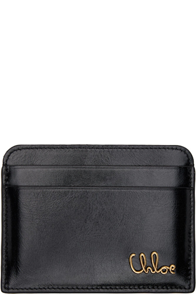 Черный держатель карт «Chloé Iconic»
Черный держатель карт «Chloé Iconic»