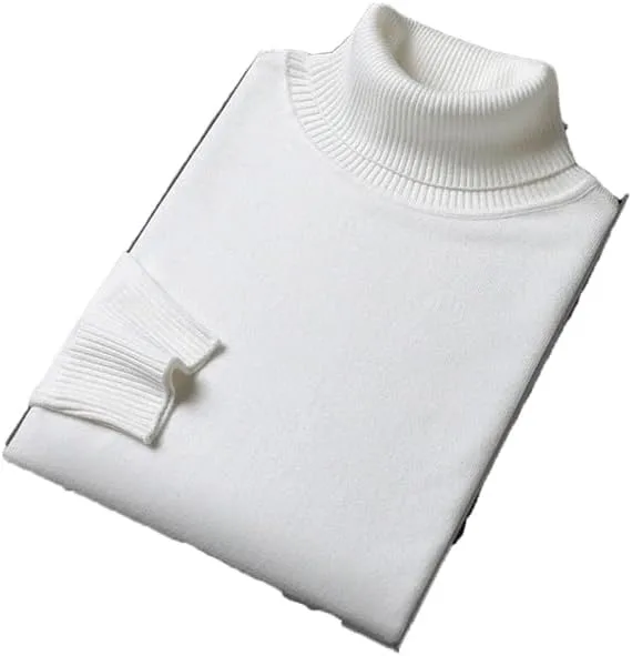 Мужской свитер Slim Fit с высоким воротником, длинный рукав
Мужской свитер Slim Fit с высоким воротником, длинный рукав