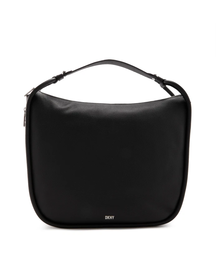 Черная кожаная сумка через плечо Dkny, черный
Черная кожаная сумка через плечо Dkny, черный