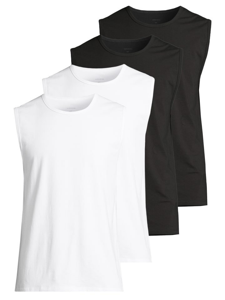 Seidensticker Майка/футболка Pur белого/черного цвета
Seidensticker Майка/футболка Pur белого/черного цвета