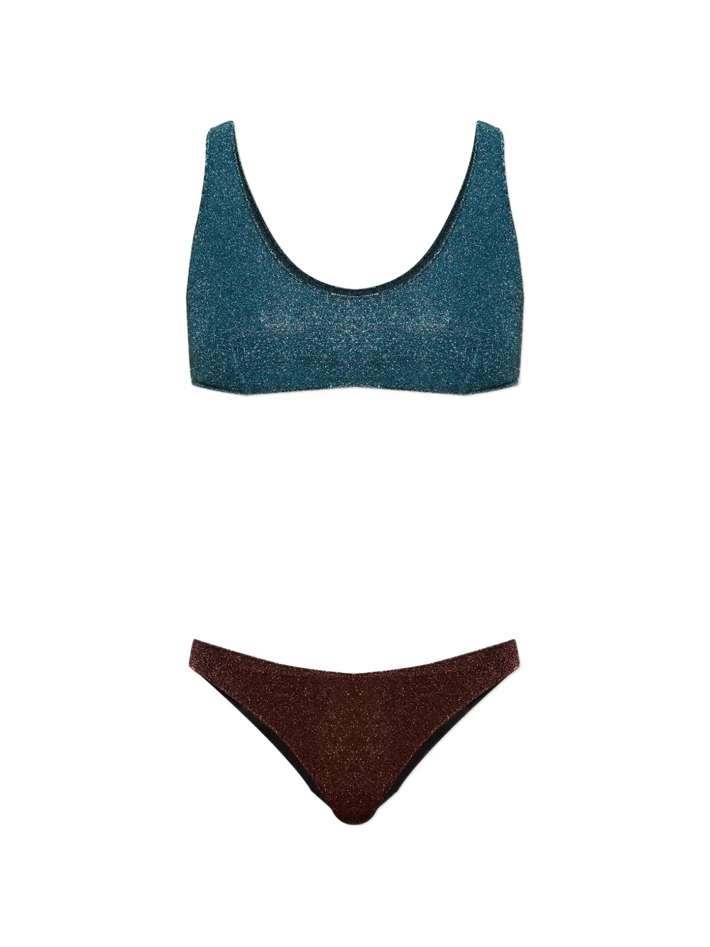 Двухцветный раздельный купальник Oseree, синий
Двухцветный раздельный купальник Oseree, синий