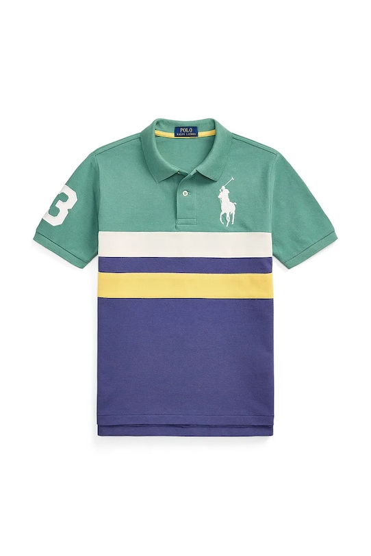 Хлопковая поло Polo Ralph Lauren, зеленый 
Хлопковая поло Polo Ralph Lauren, зеленый