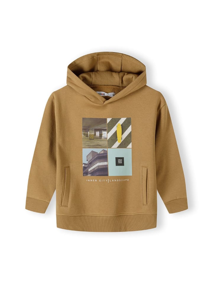 Толстовка с капюшоном Minoti, серо-коричневый
Толстовка с капюшоном Minoti, серо-коричневый