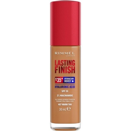 Rimmel Lasting Finish 35HR Тональный крем 407 Теплый загар
Rimmel Lasting Finish 35HR Тональный крем 407 Теплый загар