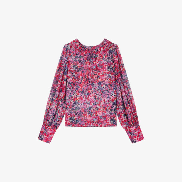 Тканая блузка Erin с цветочным узором и оборками Lk Bennett, розовый
Тканая блузка Erin с цветочным узором и оборками Lk Bennett, розовый