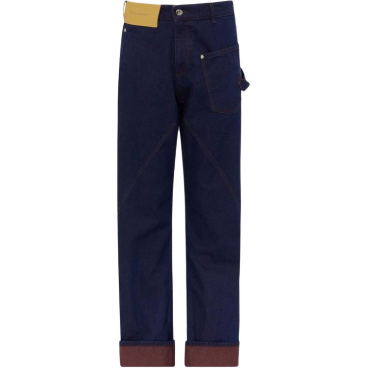 Джинсы с закрученным кроем JW Anderson, синий
Джинсы с закрученным кроем JW Anderson, синий