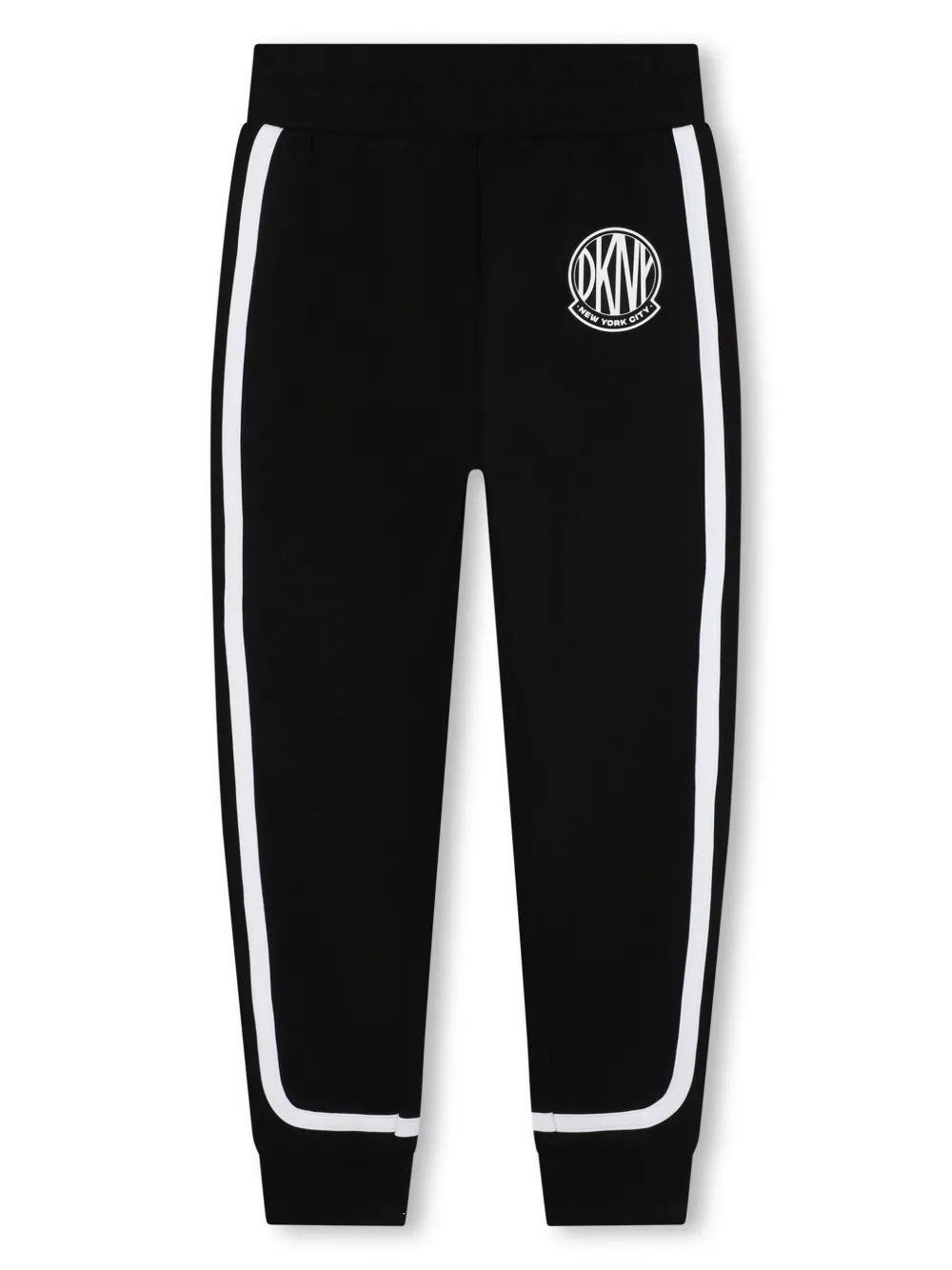 Спортивные брюки Milano с нашивкой-логотипом Dkny Kids, черный 
Спортивные брюки Milano с нашивкой-логотипом Dkny Kids, черный
