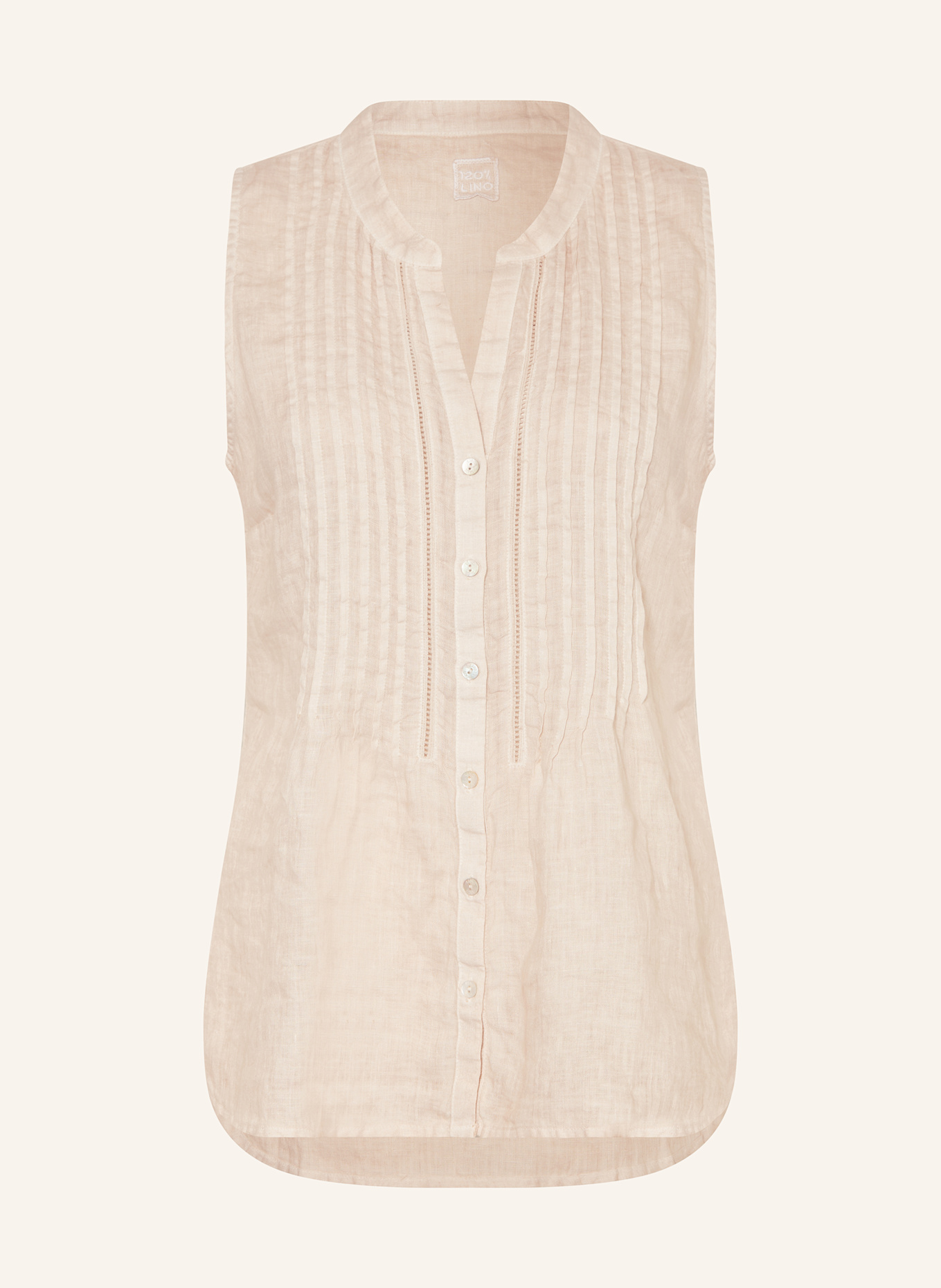 Верх блузки из льна 120%Lino, бежевый
Верх блузки из льна 120%Lino, бежевый