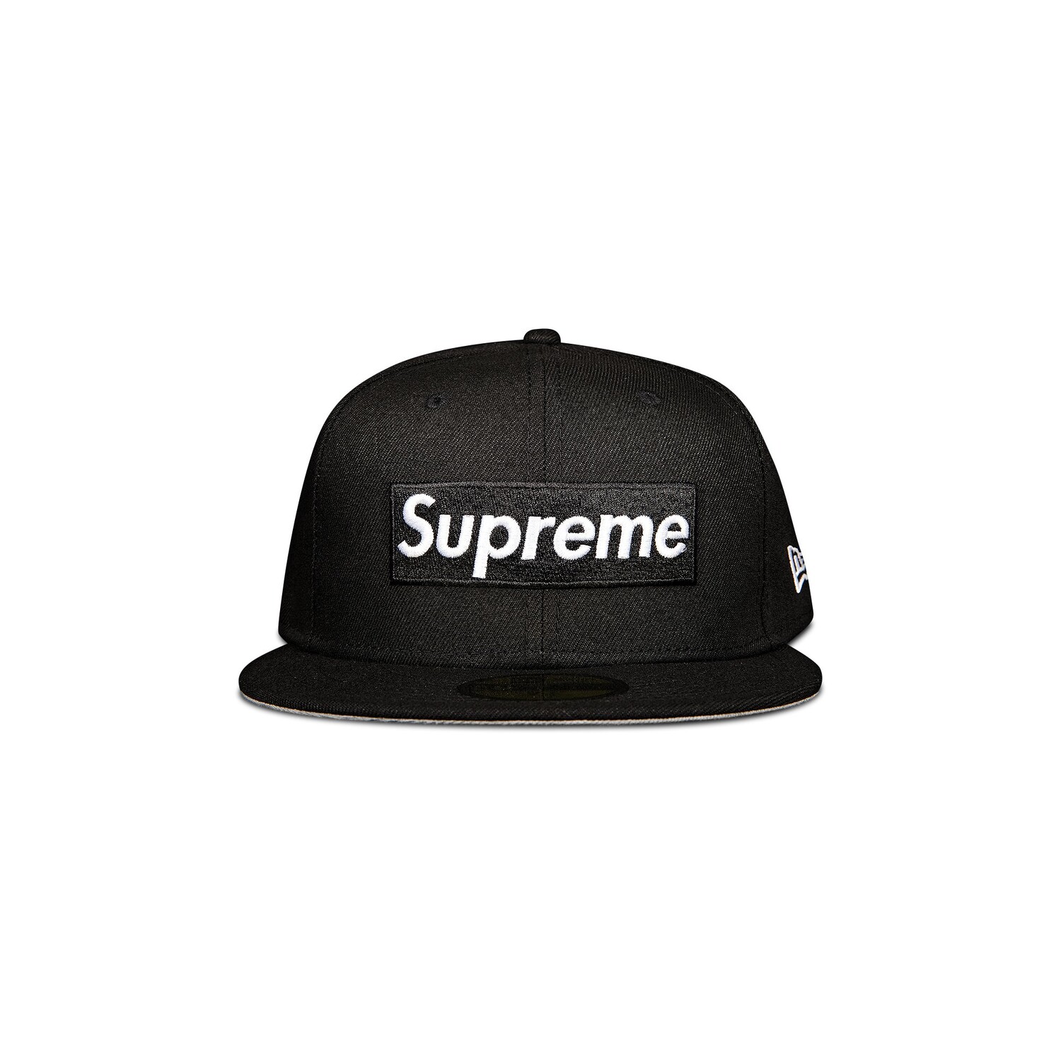 Кепка с логотипом Supreme x New Era Champions Box, черная 
Кепка с логотипом Supreme x New Era Champions Box, черная