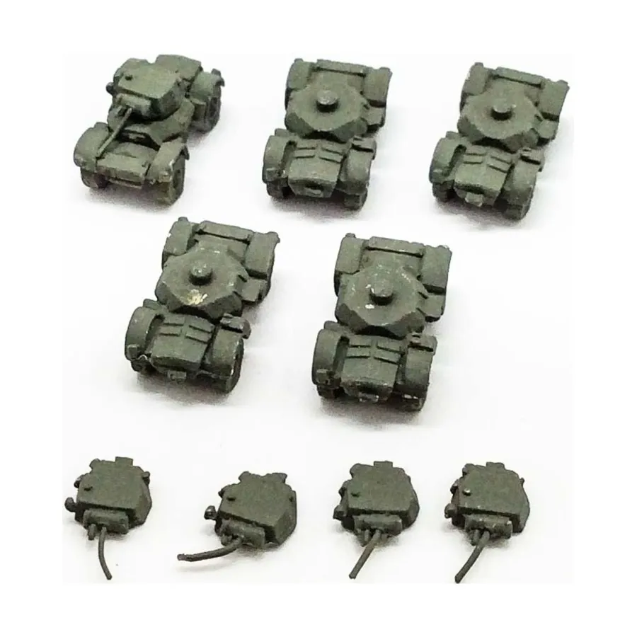 Коллекция броневиков Daimler №1, WWII Micro Armour - United Kingdom - Loose Miniatures (1:285)
Коллекция броневиков Daimler №1, WWII Micro Armour - United Kingdom - Loose Miniatures (1:285)