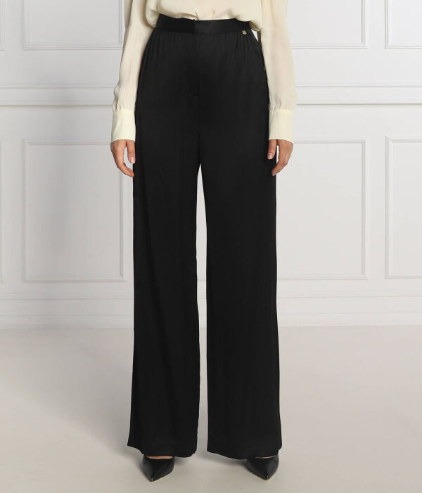 Брюки женские Liu Jo широкие с высокой посадкой, черный
Брюки женские Liu Jo широкие с высокой посадкой, черный