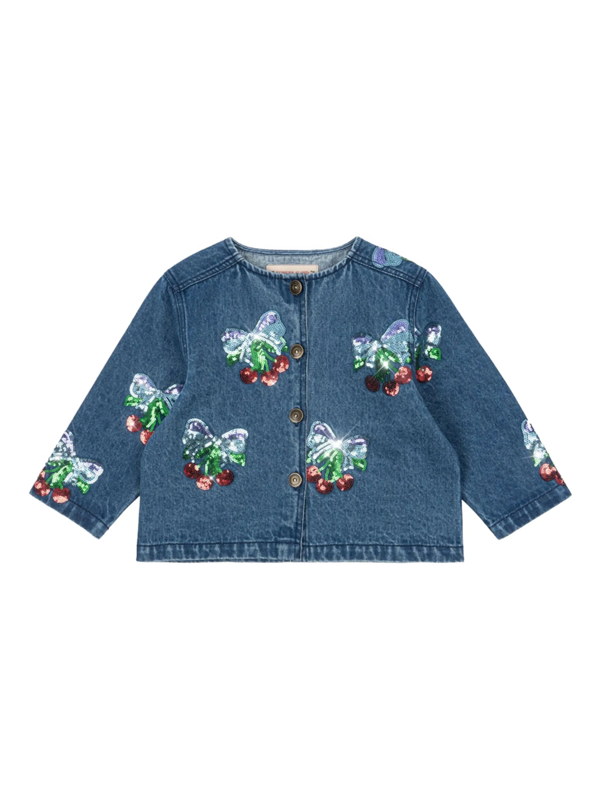 Джинсовая куртка с пайетками Konges Sløjd, синий
Джинсовая куртка с пайетками Konges Sløjd, синий