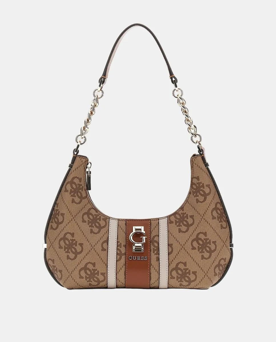 Сумка через плечо на застежке-молнии Guess, бежевый
Сумка через плечо на застежке-молнии Guess, бежевый