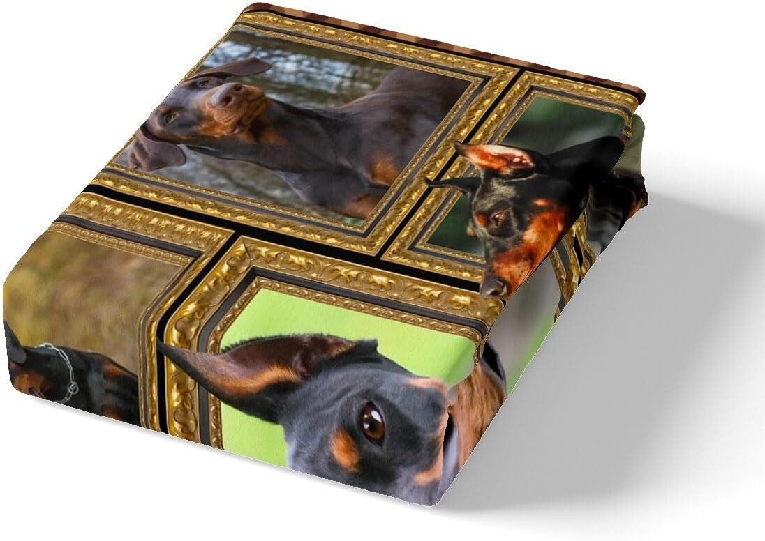 Комплект постельного белья Feelyou Doberman Queen Size с милой собакой и щенком, Multi 07
Комплект постельного белья Feelyou Doberman Queen Size с милой собакой и щенком, Multi 07