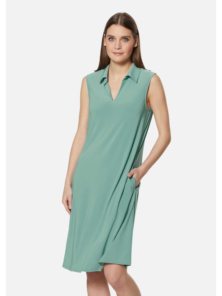 MADELEINE Платье без рукавов с воротником-стойкой светло-зеленого цвета
MADELEINE Платье без рукавов с воротником-стойкой светло-зеленого цвета