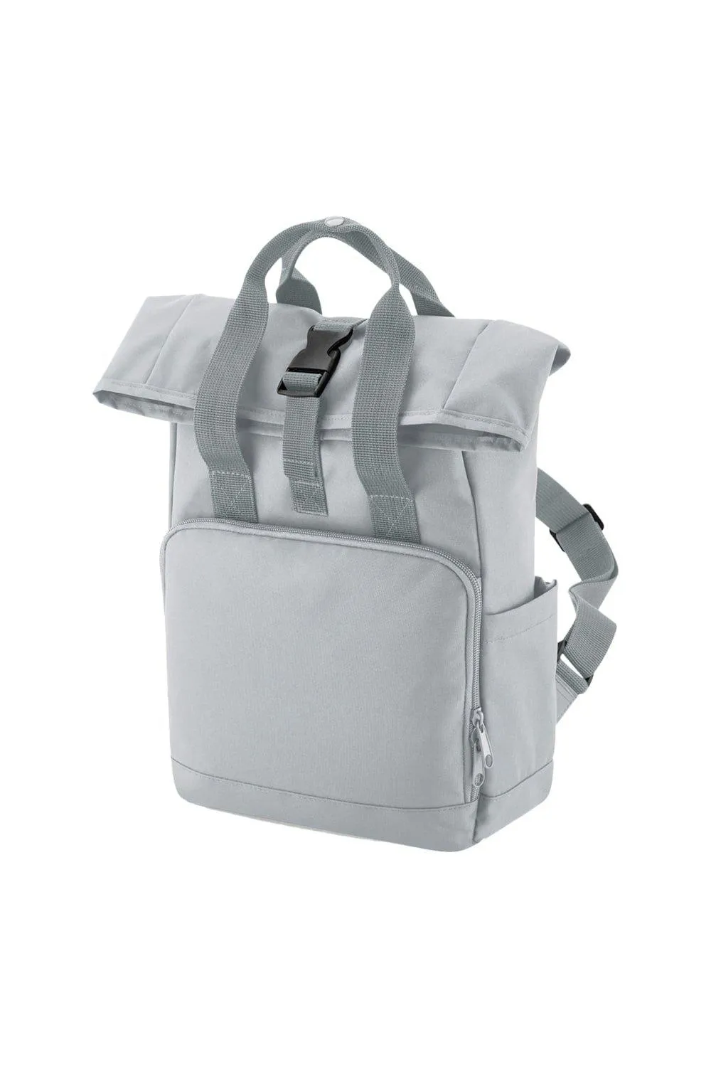 Рюкзак Roll Top из переработанного материала с двумя ручками Bagbase, серый
Рюкзак Roll Top из переработанного материала с двумя ручками Bagbase, серый