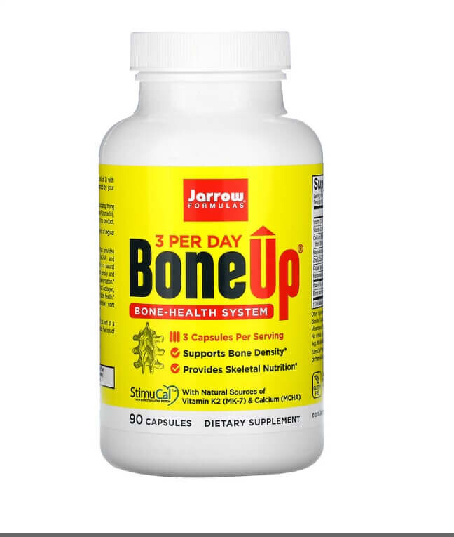 Система для здоровья костей Bone-Up, три раза в день, 90 капсул, Jarrow Formulas
Система для здоровья костей Bone-Up, три раза в день, 90 капсул, Jarrow Formulas