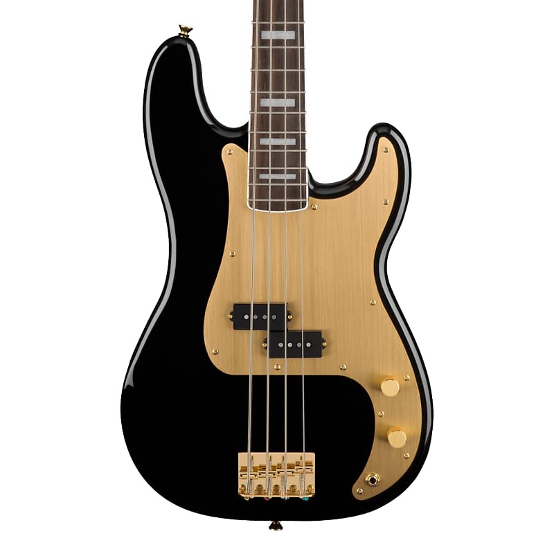 Squier 40th Anniversary Gold Edition Precision Bass Black
Squier 40th Anniversary Gold Edition Precision Bass Black