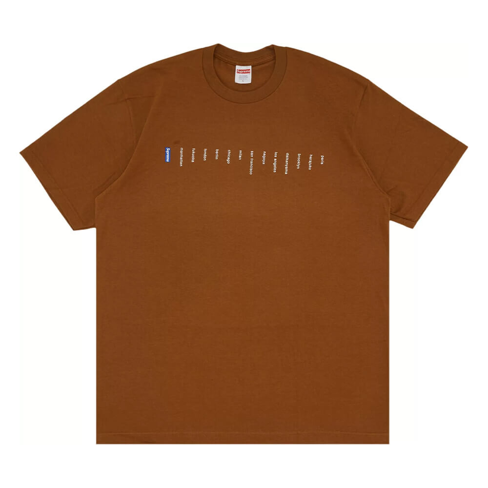 Футболка Supreme Location, светло-коричневый
Футболка Supreme Location, светло-коричневый