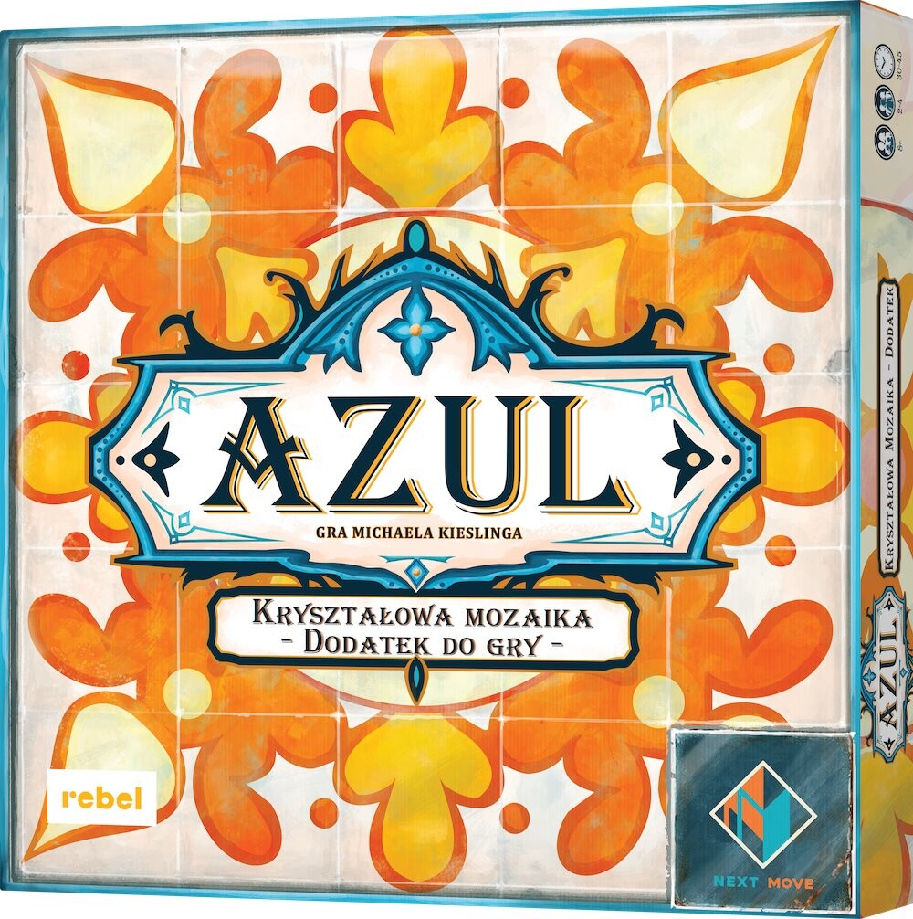 Azul: Crystal Mosaic, настольная игра, Rebel
Azul: Crystal Mosaic, настольная игра, Rebel