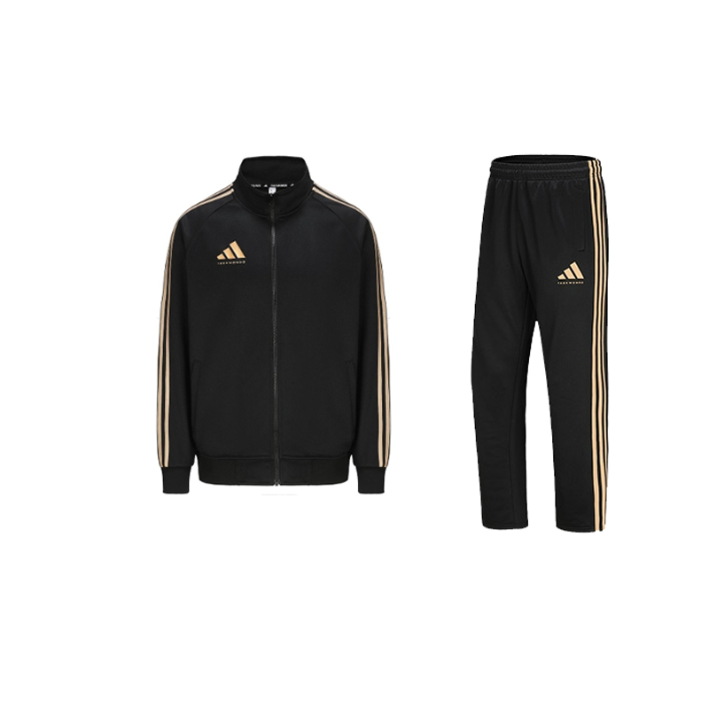 Adidas Таеквондо повседневная спортивная одежда унисекс Black/Gold
Adidas Таеквондо повседневная спортивная одежда унисекс Black/Gold