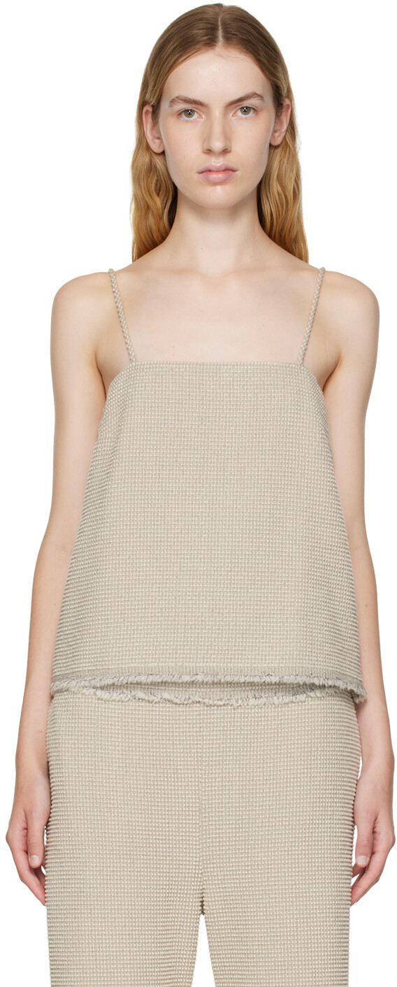 Серо-коричневый топ Ella Voranida 
Серо-коричневый топ Ella Voranida