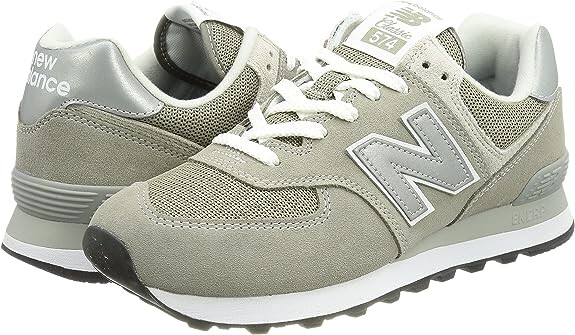 New Balance mens 574 Core, grey/grey
New Balance mens 574 Core, grey/grey
