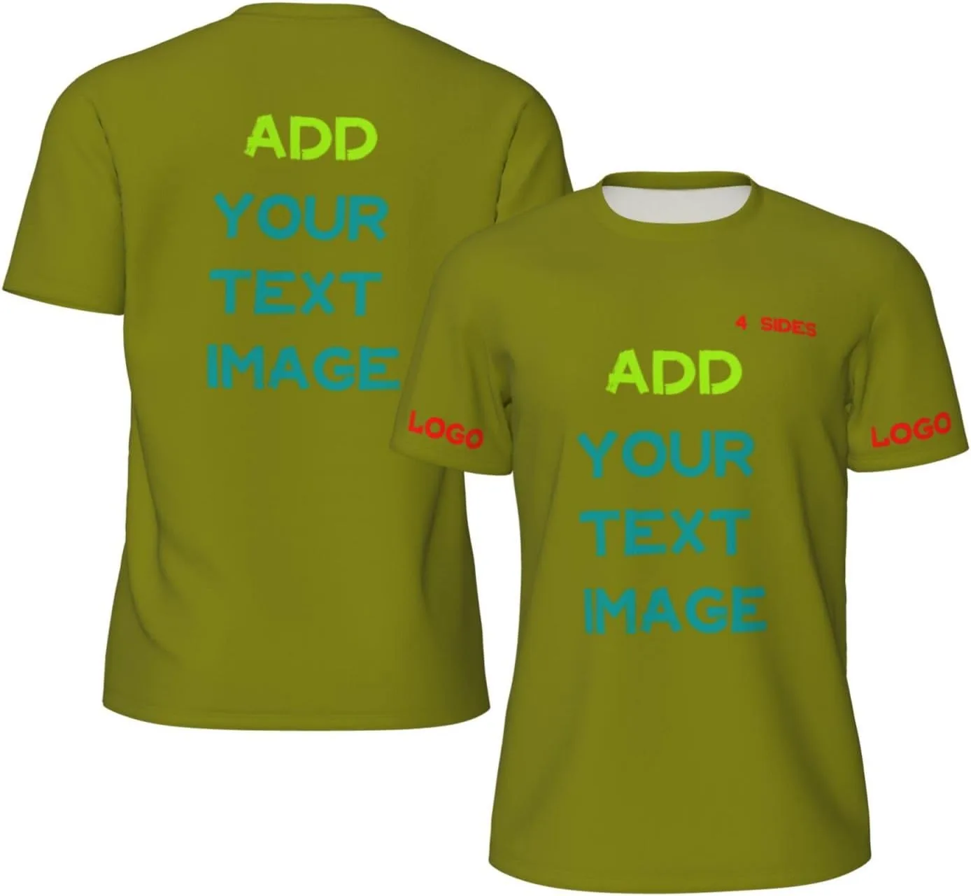 Футболка Custom с принтом на 4 сторонах
Футболка Custom с принтом на 4 сторонах