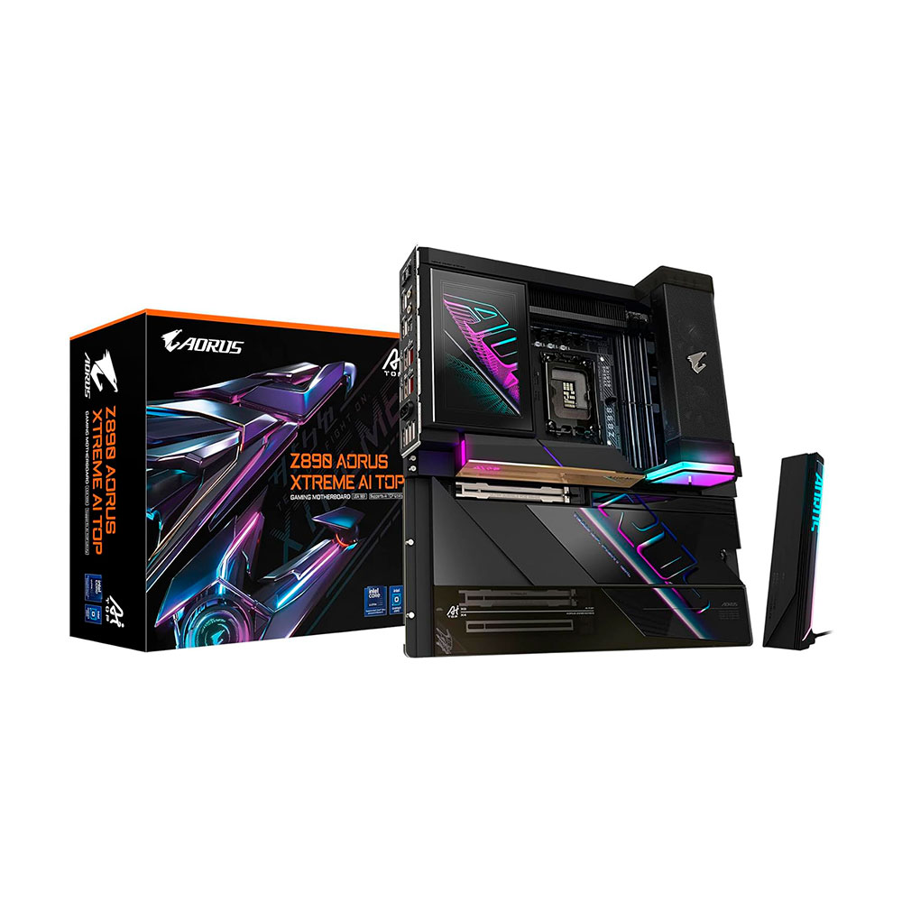 Материнская плата Gigabyte Z890 Aorus Xtreme AI TOP, LGA1851, DDR5, Wi-Fi
Материнская плата Gigabyte Z890 Aorus Xtreme AI TOP, LGA1851, DDR5, Wi-Fi