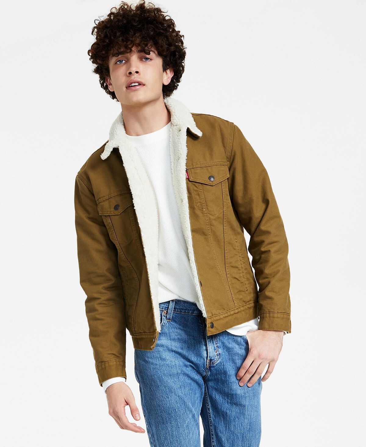 Мужская холщовая куртка trucker стандартного кроя из шерпы Levi's, мульти, Коричневый, Мужская холщовая куртка trucker стандартного кроя из шерпы Levi's, мульти
Мужская холщовая куртка trucker стандартного кроя из шерпы Levi's, мульти, Коричневый, Мужская холщовая куртка trucker стандартного кроя из шерпы Levi's, мульти