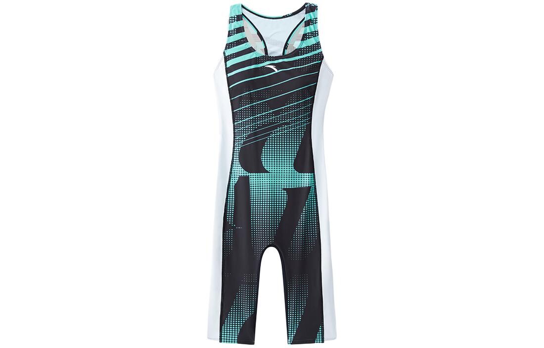 Слитный купальник женский, базовый, черный/зеленый/чисто белый Anta
Слитный купальник женский, базовый, черный/зеленый/чисто белый Anta