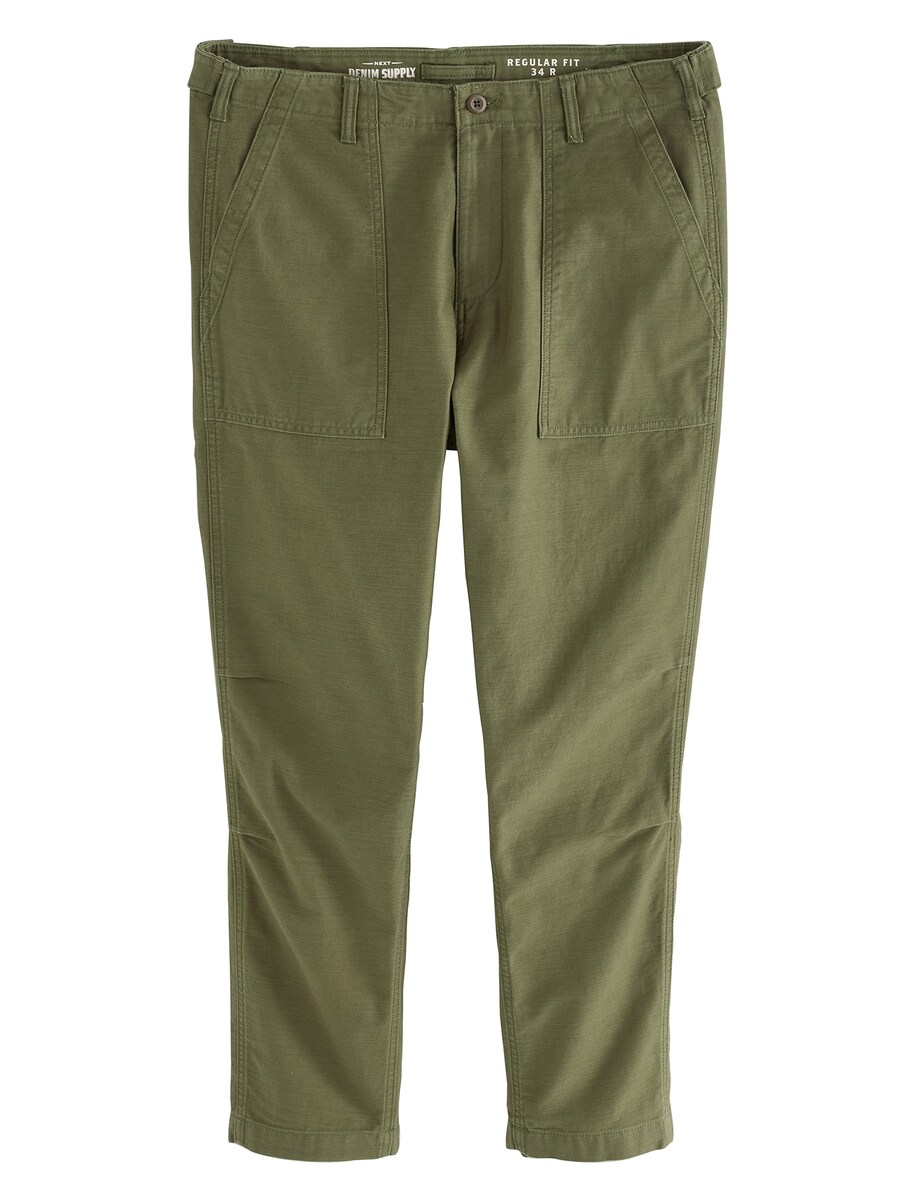 Обычные брюки Next, оливковый
Обычные брюки Next, оливковый
