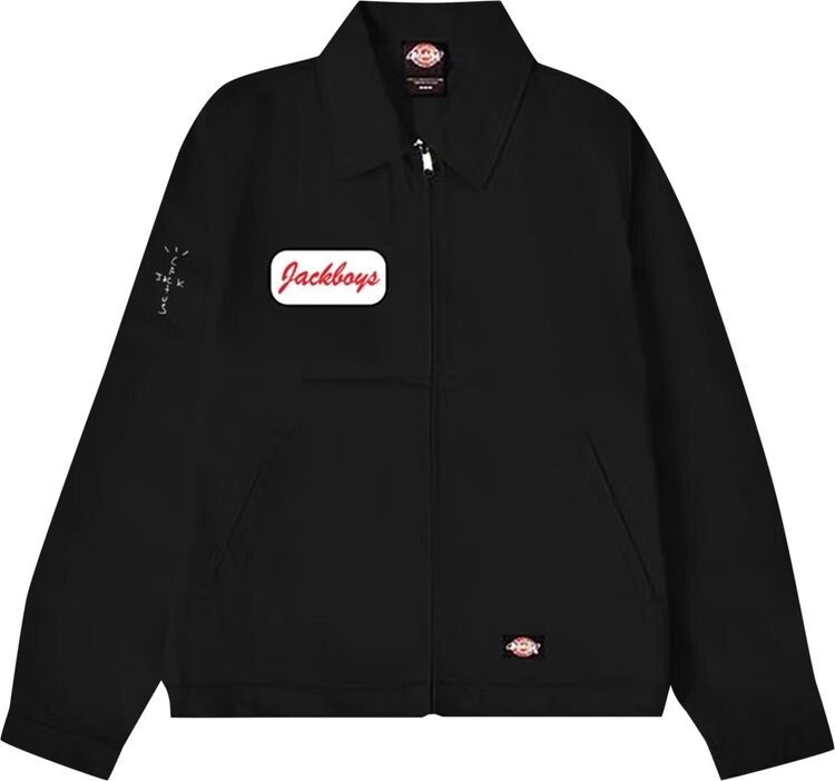 Куртка Cactus Jack by Travis Scott x Dickies JACKBOYS Work Jacket 'Black', черный
Куртка Cactus Jack by Travis Scott x Dickies JACKBOYS Work Jacket 'Black', черный