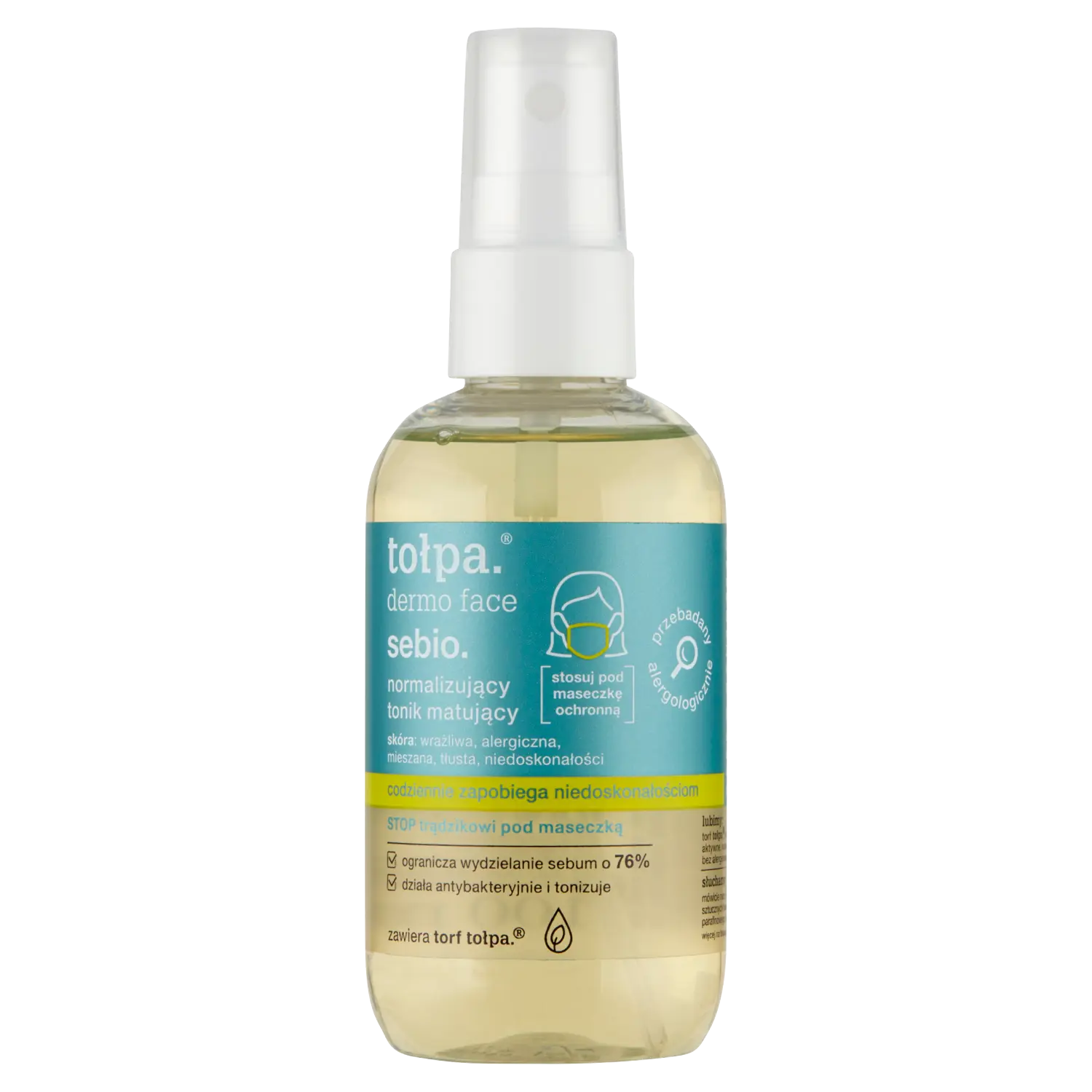 Tołpa Dermo Face Sebio матирующий тоник для лица, 100 мл
Tołpa Dermo Face Sebio матирующий тоник для лица, 100 мл