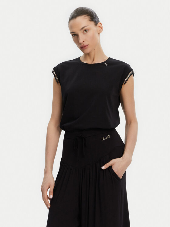 Блузка обычного кроя WA5158 J5003 Liu Jo, черный
Блузка обычного кроя WA5158 J5003 Liu Jo, черный