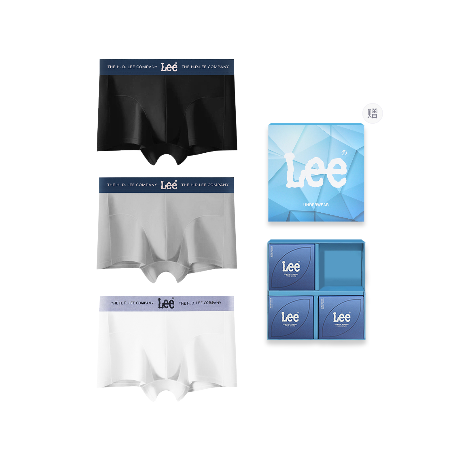 Классические трусы 101 для мужчин боксеры 3 5 штук Lee, светло-серый
Классические трусы 101 для мужчин боксеры 3 5 штук Lee, светло-серый