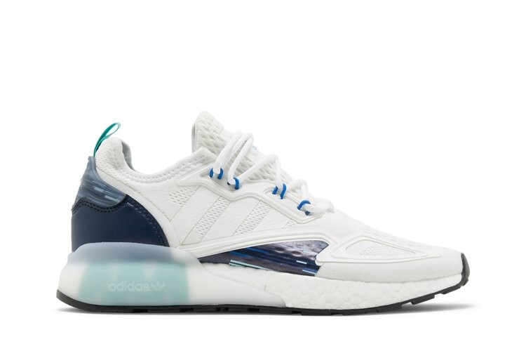 Кроссовки Adidas ZX 2K Boost, белый 
Кроссовки Adidas ZX 2K Boost, белый